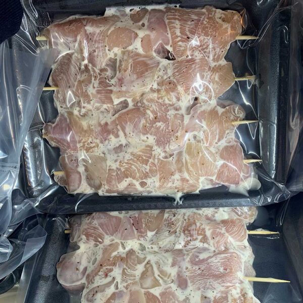 Brochettes de poulet libanais